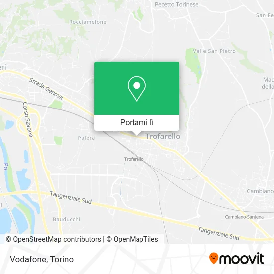 Mappa Vodafone
