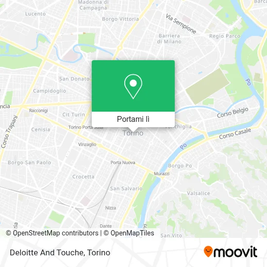 Mappa Deloitte And Touche