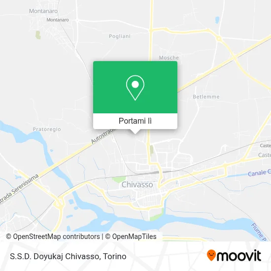 Mappa S.S.D. Doyukaj Chivasso
