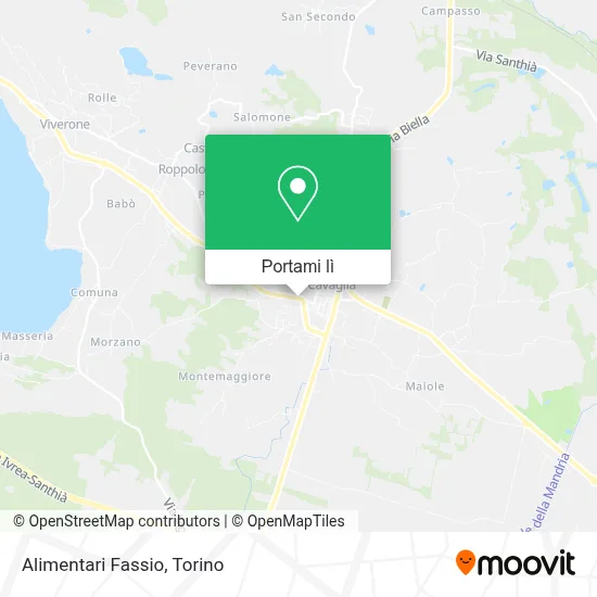 Mappa Alimentari Fassio