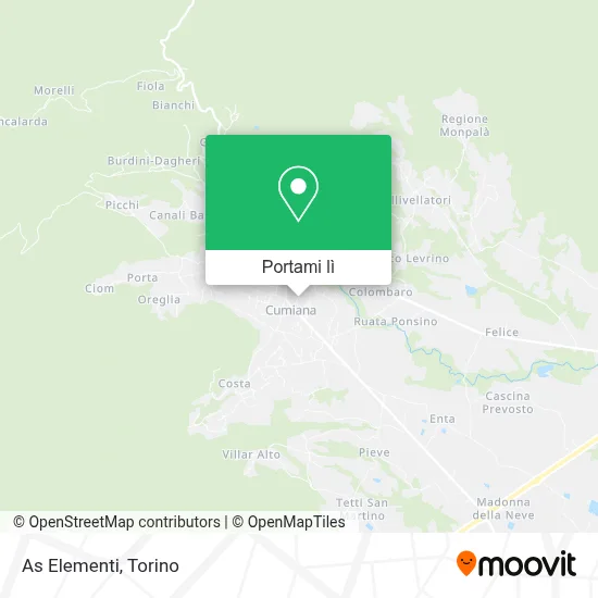 Mappa As Elementi