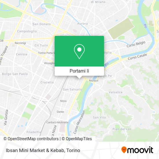 Mappa Ibsan Mini Market & Kebab