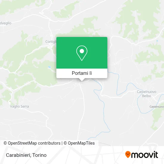Mappa Carabinieri