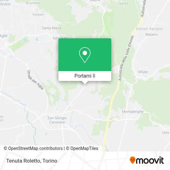 Mappa Tenuta Roletto
