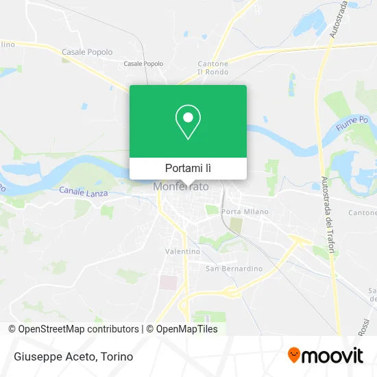 Mappa Giuseppe Aceto