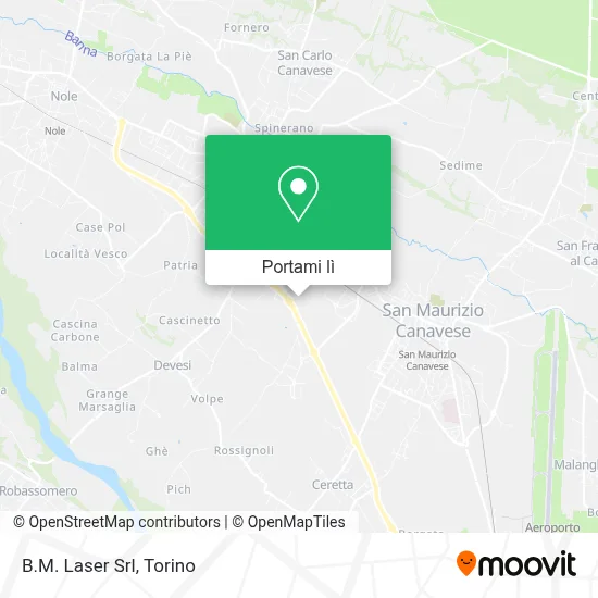 Mappa B.M. Laser Srl