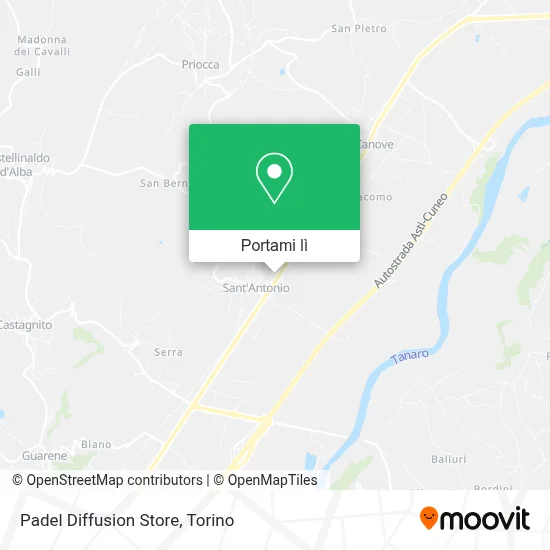 Mappa Padel Diffusion Store