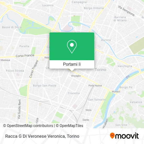 Mappa Racca G Di Veronese Veronica