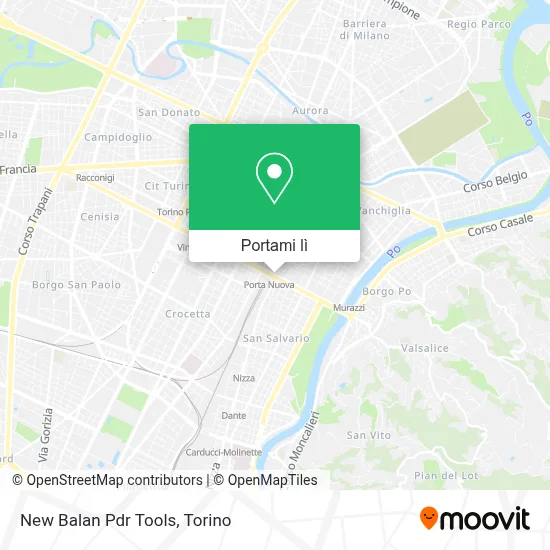 Mappa New Balan Pdr Tools