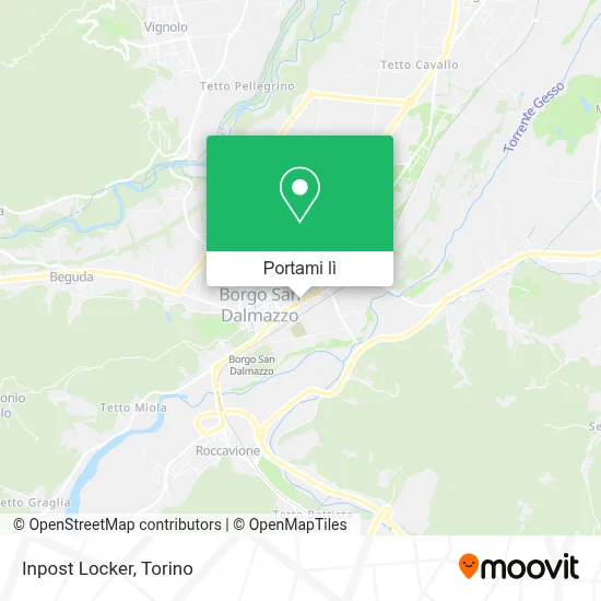 Mappa Inpost Locker
