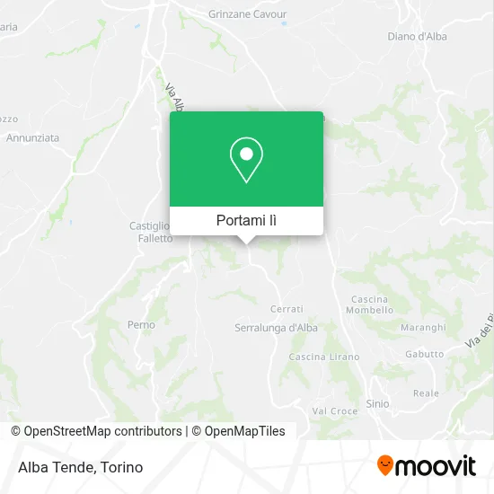 Mappa Alba Tende