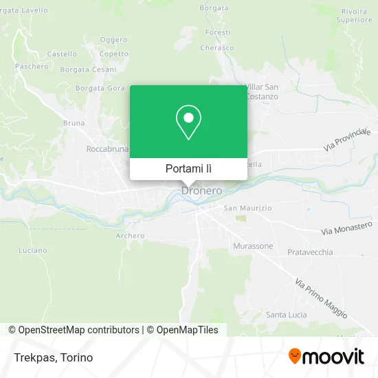 Mappa Trekpas
