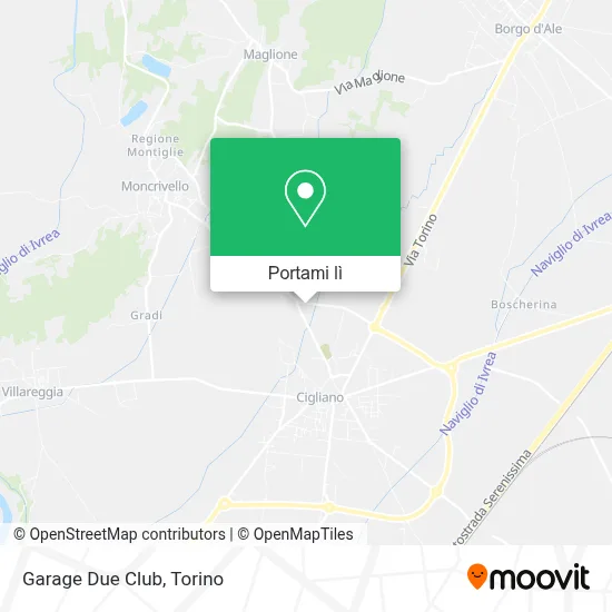 Mappa Garage Due Club