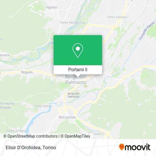 Mappa Elisir D'Orchidea