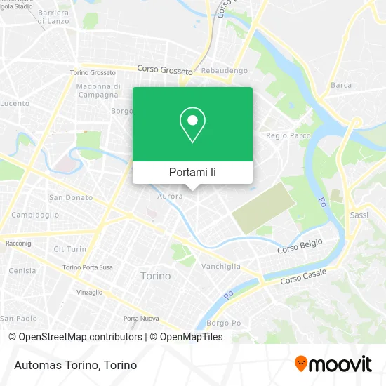 Mappa Automas Torino