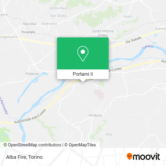 Mappa Alba Fire