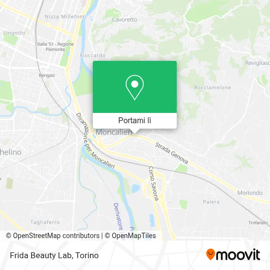 Mappa Frida Beauty Lab