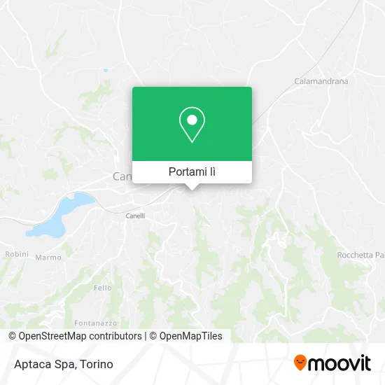 Mappa Aptaca Spa