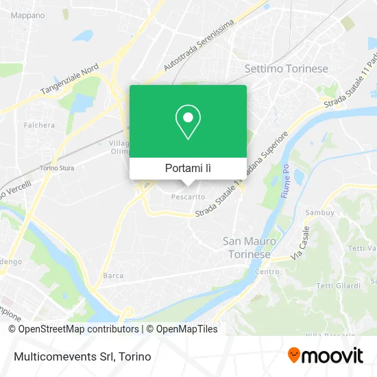 Mappa Multicomevents Srl