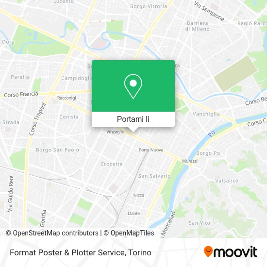 Mappa Format Poster & Plotter Service