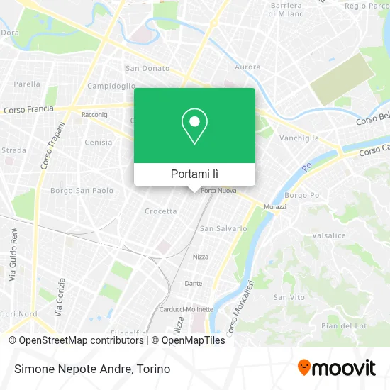 Mappa Simone Nepote Andre