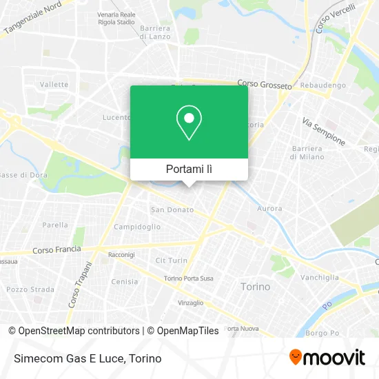 Mappa Simecom Gas E Luce