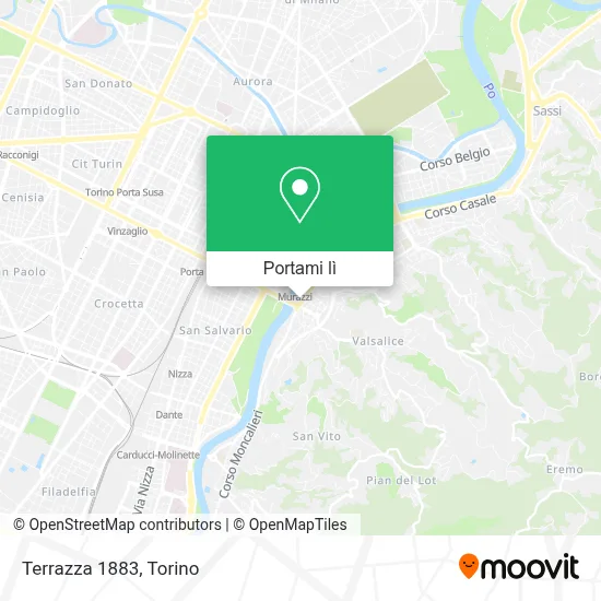 Mappa Terrazza 1883