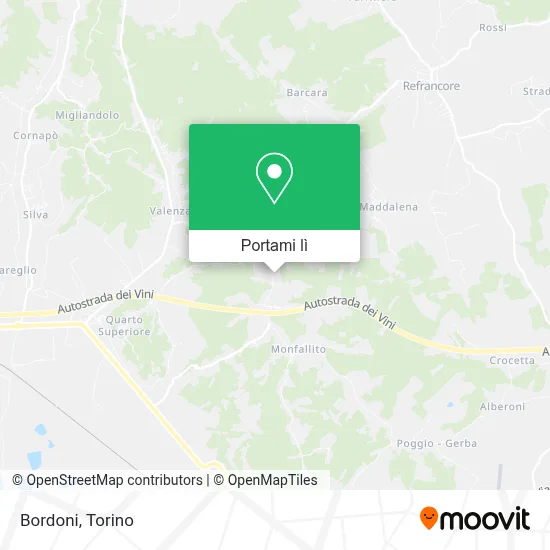Mappa Bordoni