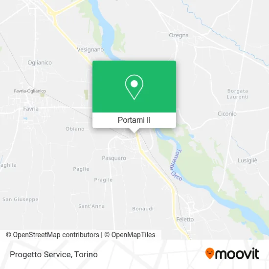 Mappa Progetto Service