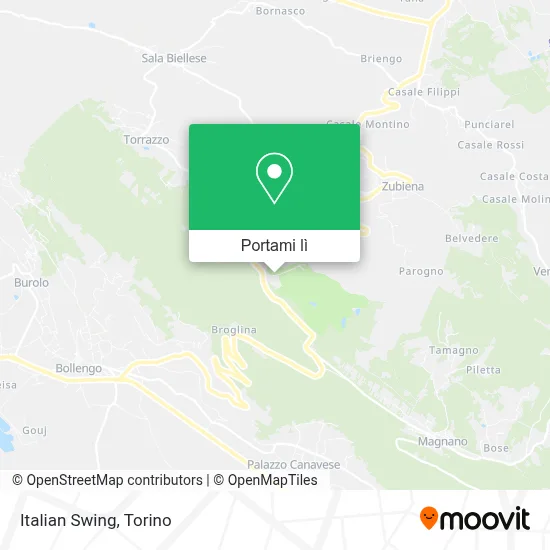 Mappa Italian Swing