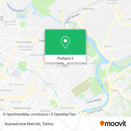 Mappa Autoservice Neirotti
