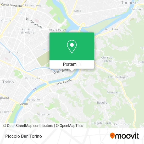 Mappa Piccolo Bar