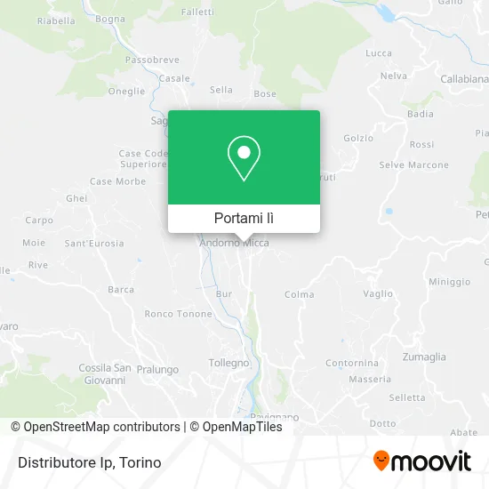 Mappa Distributore Ip