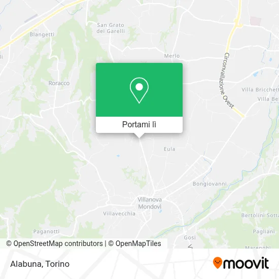 Mappa Alabuna