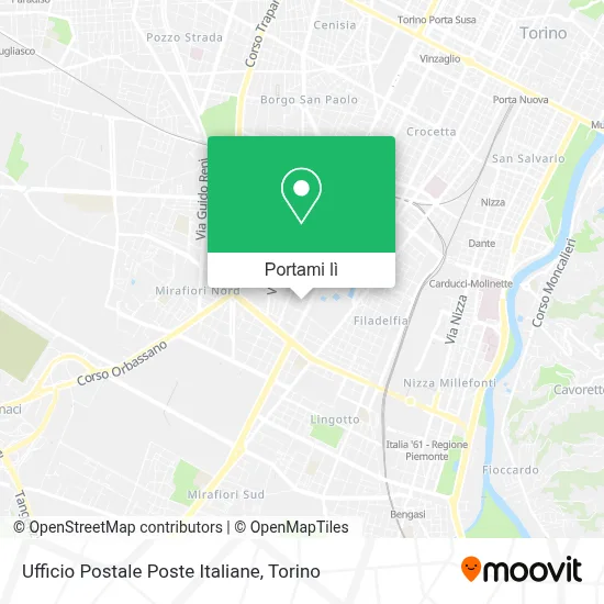 Mappa Ufficio Postale Poste Italiane