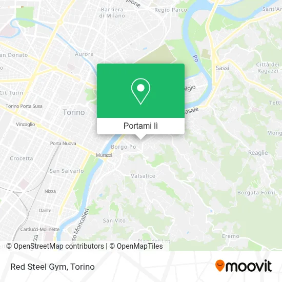 Mappa Red Steel Gym