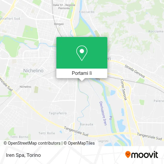 Mappa Iren Spa