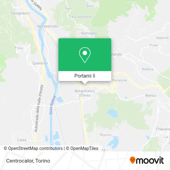 Mappa Centrocalor