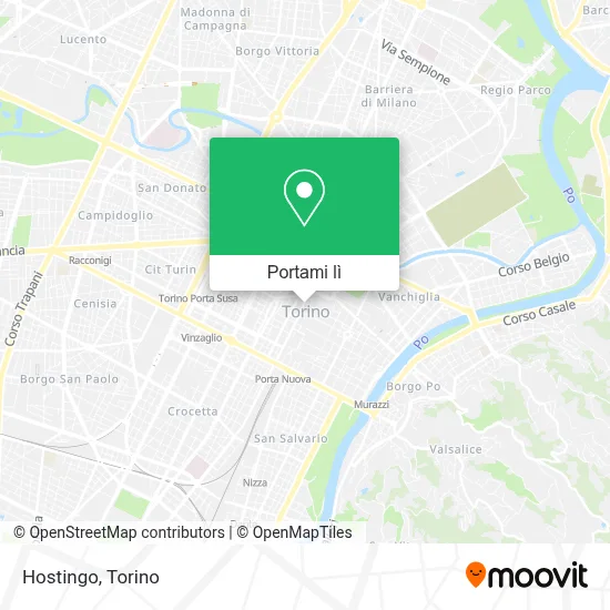 Mappa Hostingo