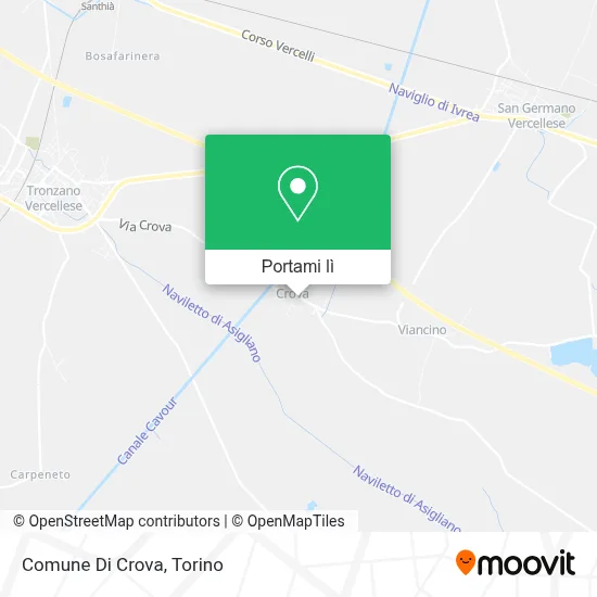 Mappa Comune Di Crova