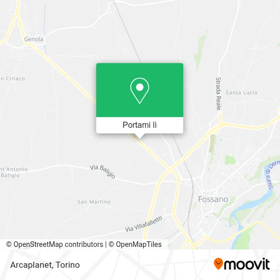 Mappa Arcaplanet