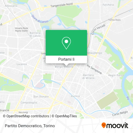 Mappa Partito Democratico