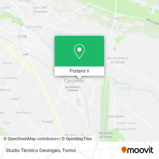Mappa Studio Tecnico Geoingeo