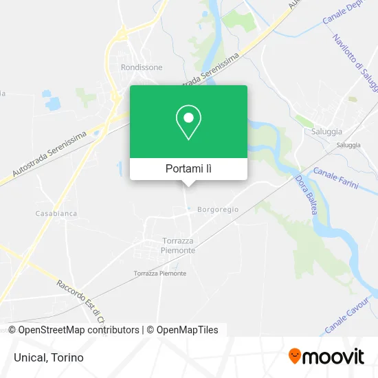 Mappa Unical