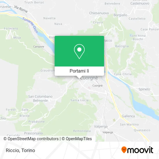 Mappa Riccio
