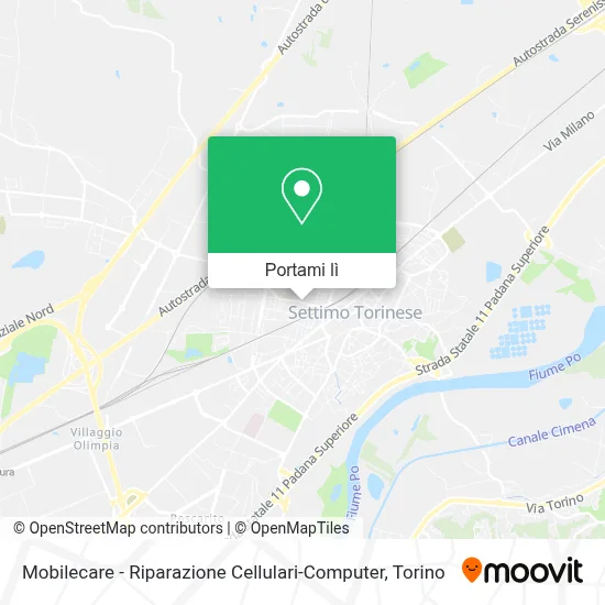 Mappa Mobilecare - Riparazione Cellulari-Computer
