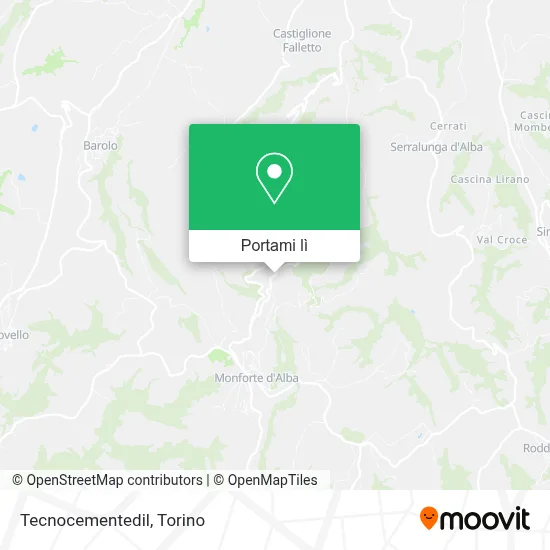 Mappa Tecnocementedil