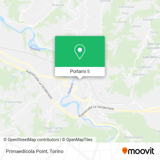 Mappa Primaedicola Point