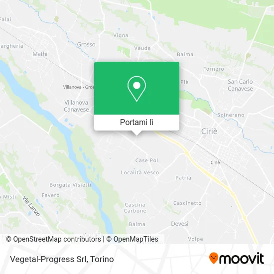 Mappa Vegetal-Progress Srl
