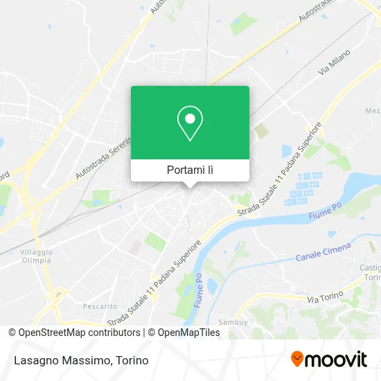 Mappa Lasagno Massimo